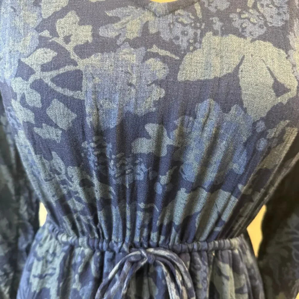 Lucky Brand Women’s Blue Floral Dress Size S
